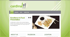 Desktop Screenshot of cardinalcatering.com